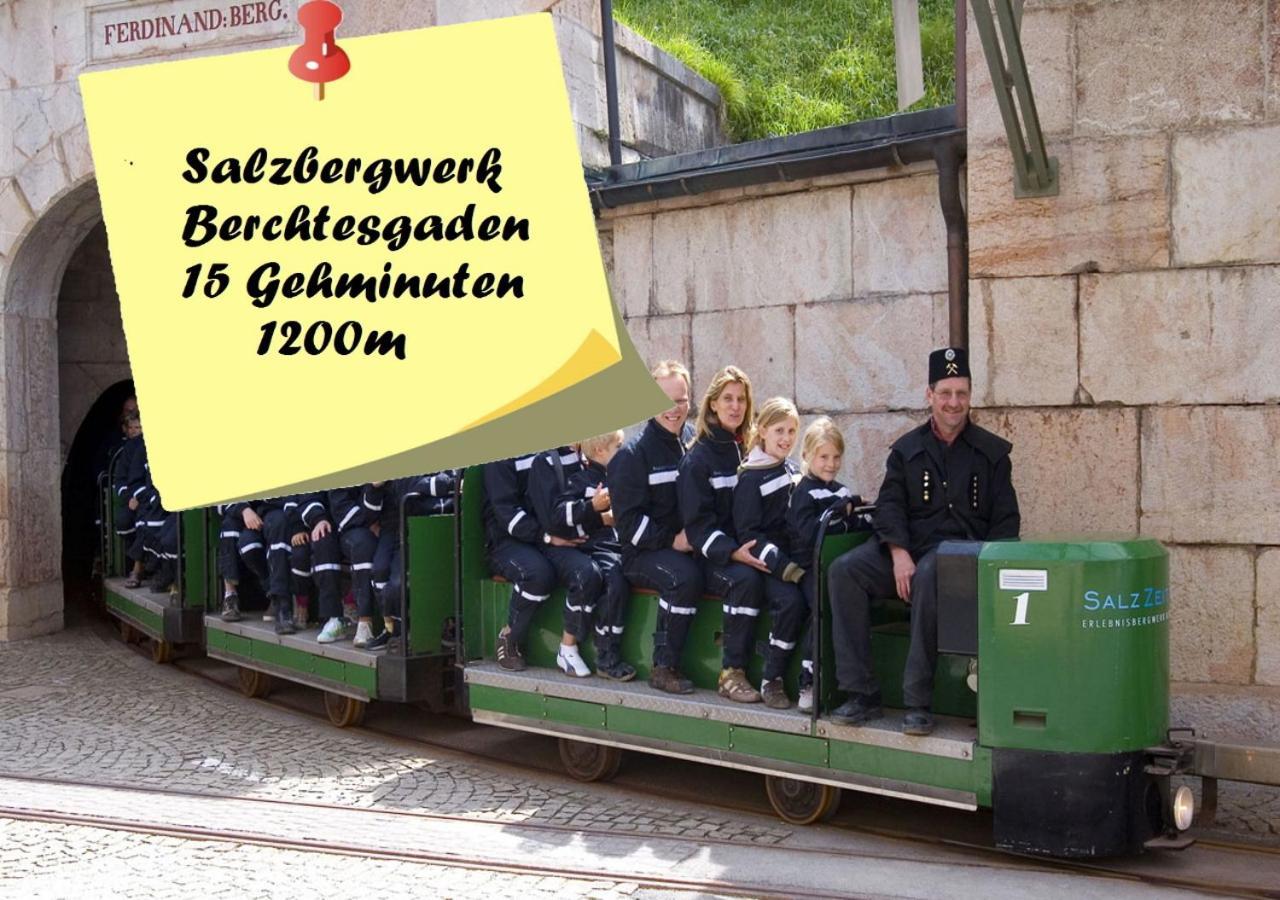 G & H Ferienwohnungen Appartement Untersberg 贝希特斯加登 外观 照片