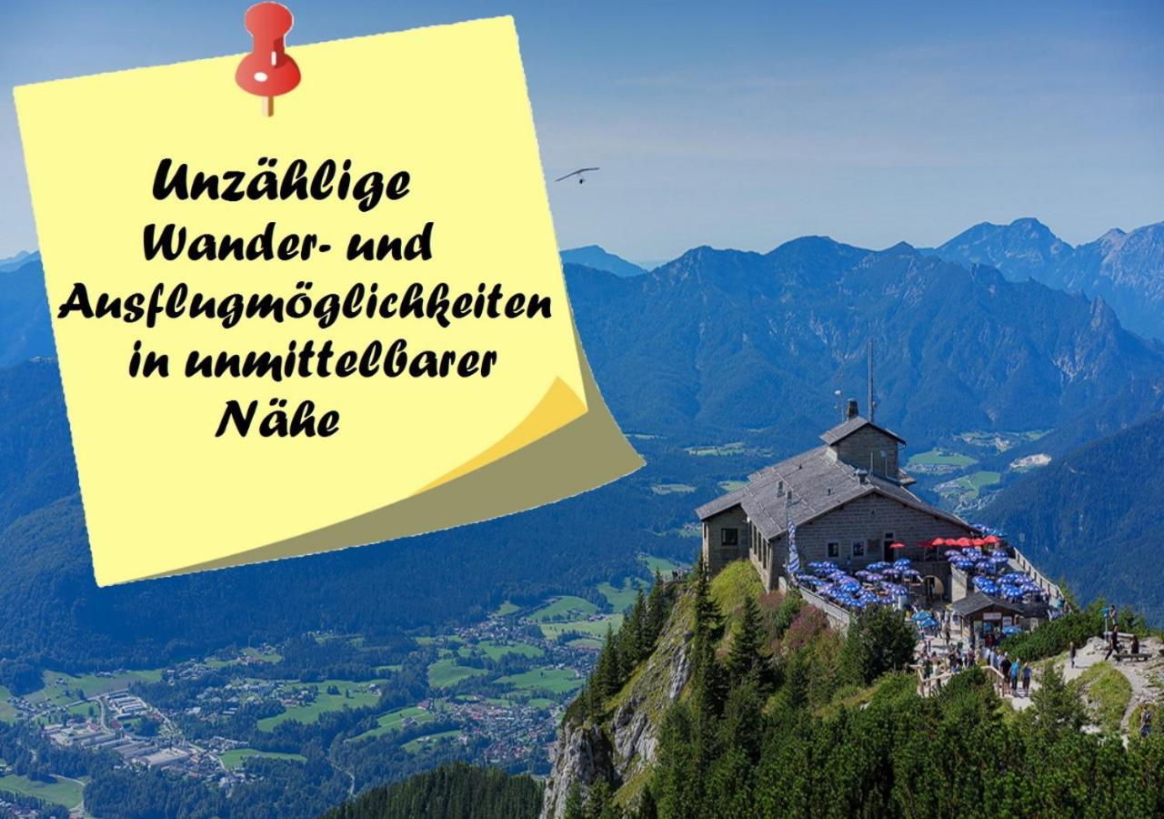G & H Ferienwohnungen Appartement Untersberg 贝希特斯加登 外观 照片